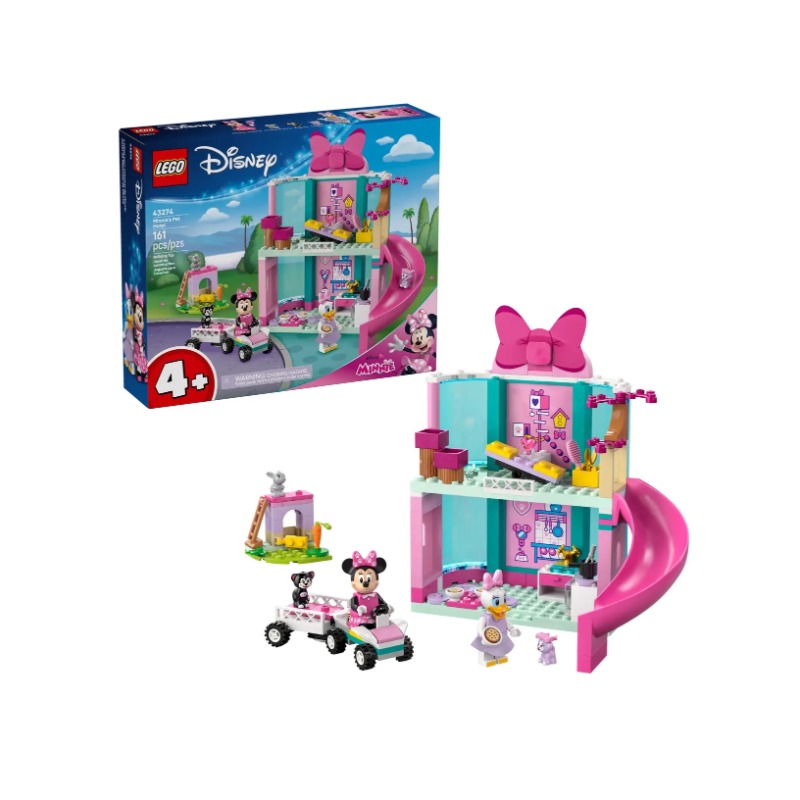Lego Minnie's Pet Hotel Blocks Set 43274