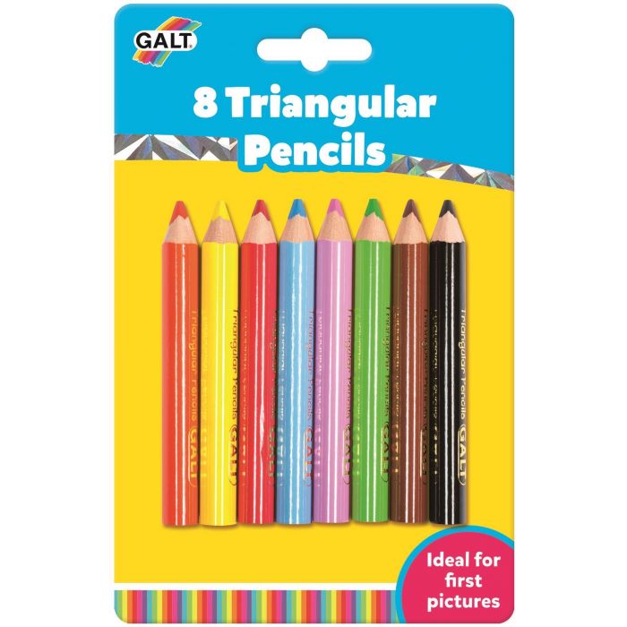 Galt 8 Triangular Pencils
