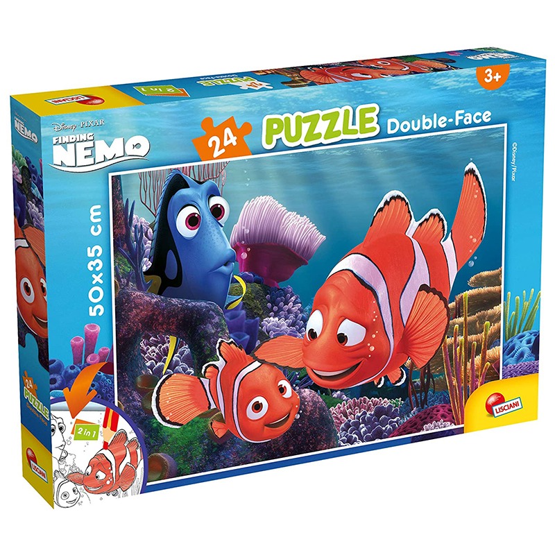 Lisciani Puzzle Double Face Nemo