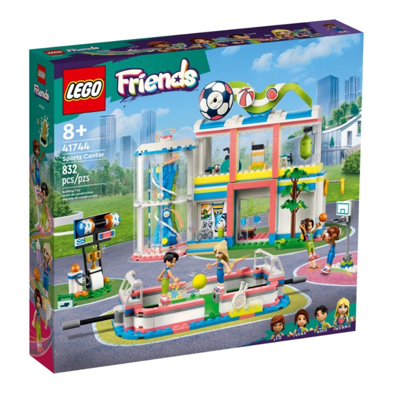 Lego Friends Sports Center 832 Pcs 41744
