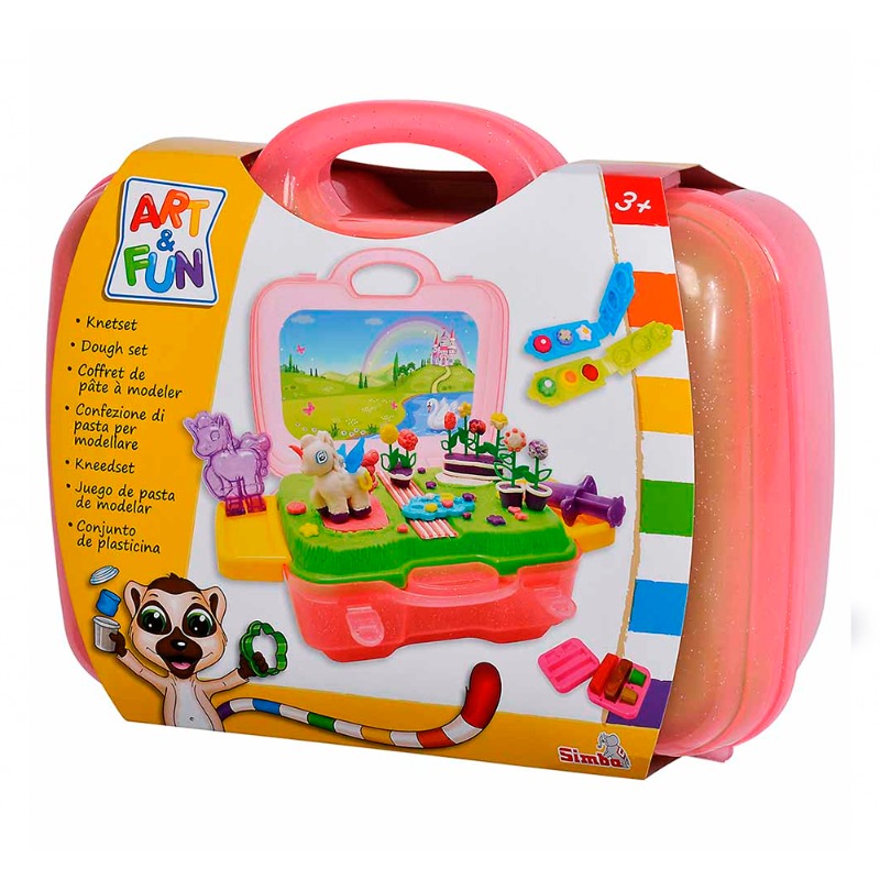 Simba Art and Fun Dough Set - Unicorn In Case