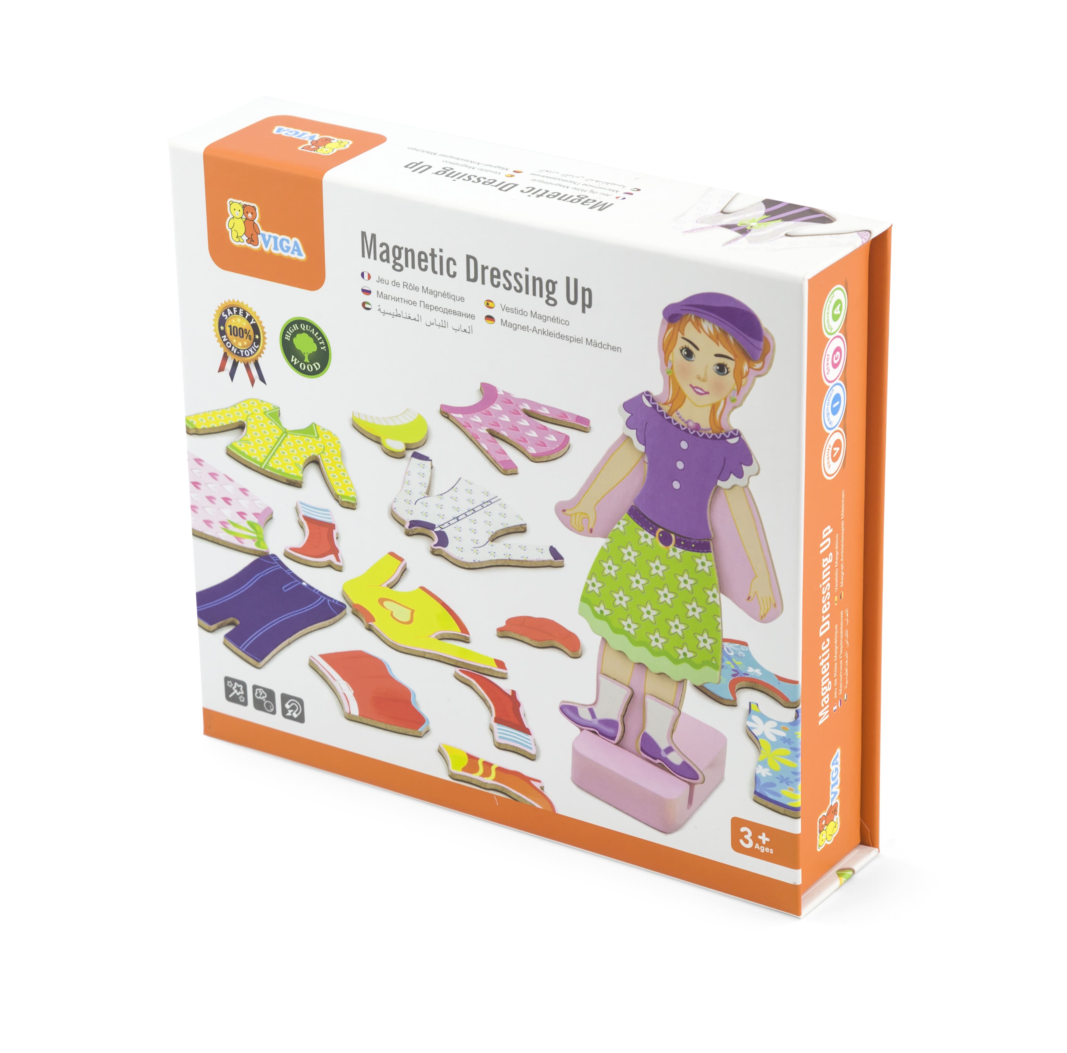 VIGA Magnetic Dress Up - Girls