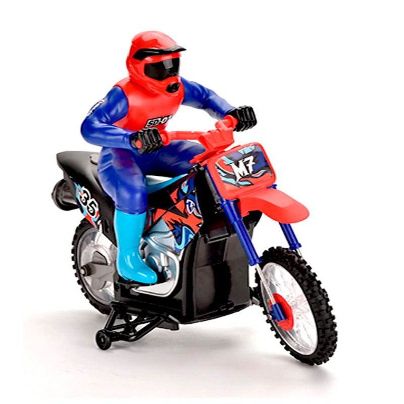 Crazon 2. 4G Scale 1: 10 Smoking Motorcycle