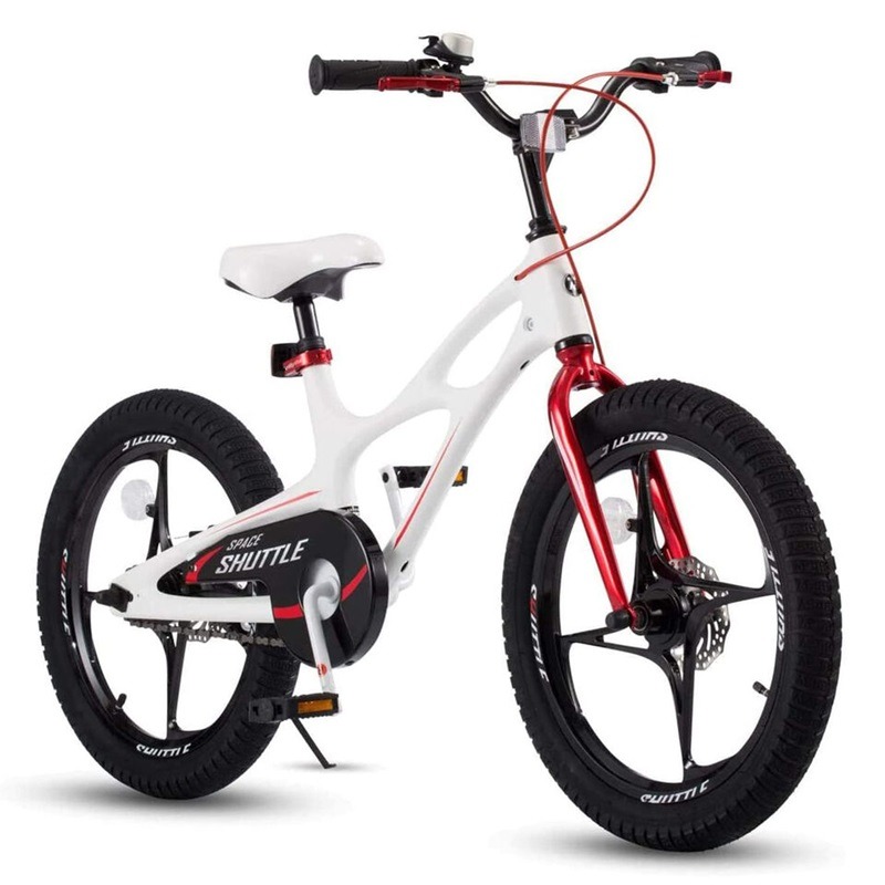 Royal Baby Space Shuttle Kids Bike 18 Inch - White