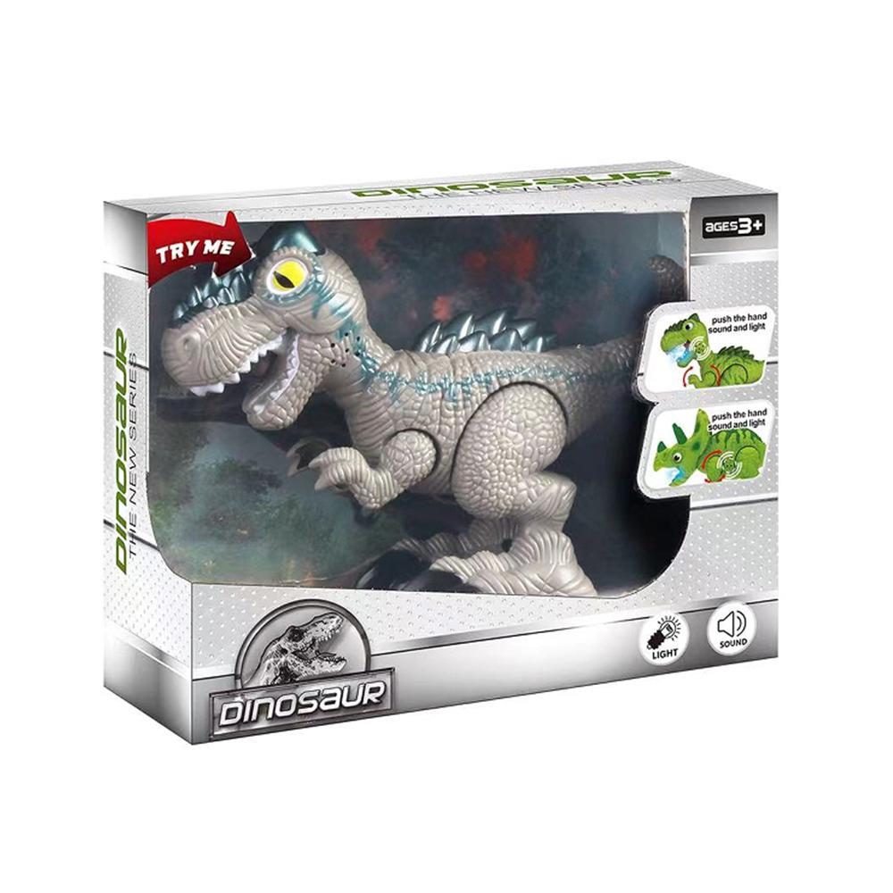 Dinosaur With Lights And Sounds - Grey