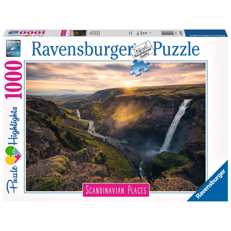 Ravensburger Haifoss Waterfall Iceland Puzzle