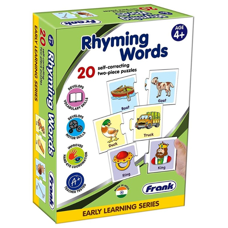 Frank Rhyming Words Puzzle - 40 Pcs