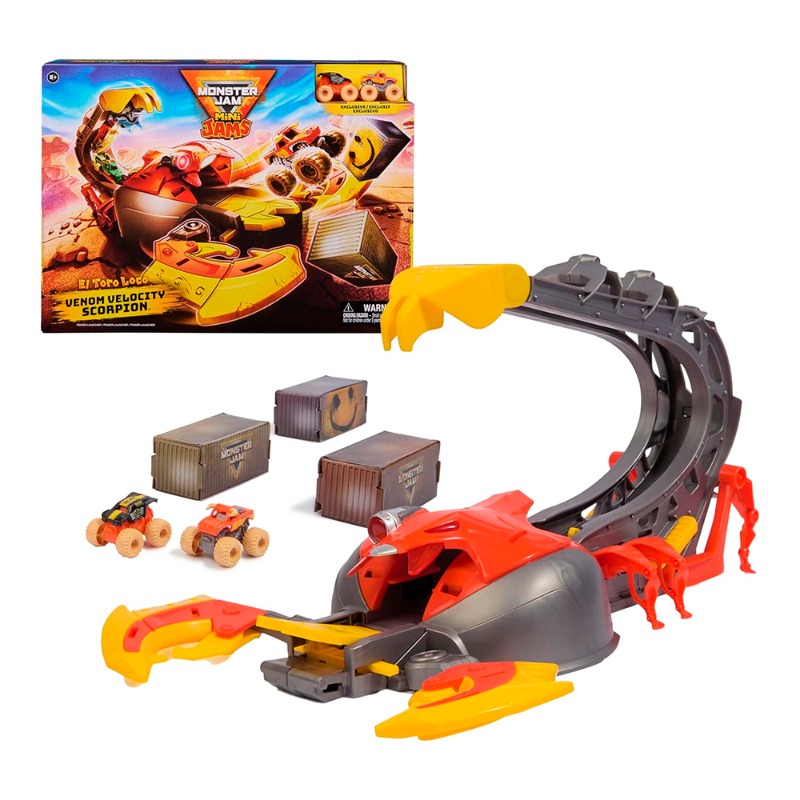 Monster Jam Mini Scorpion Playset
