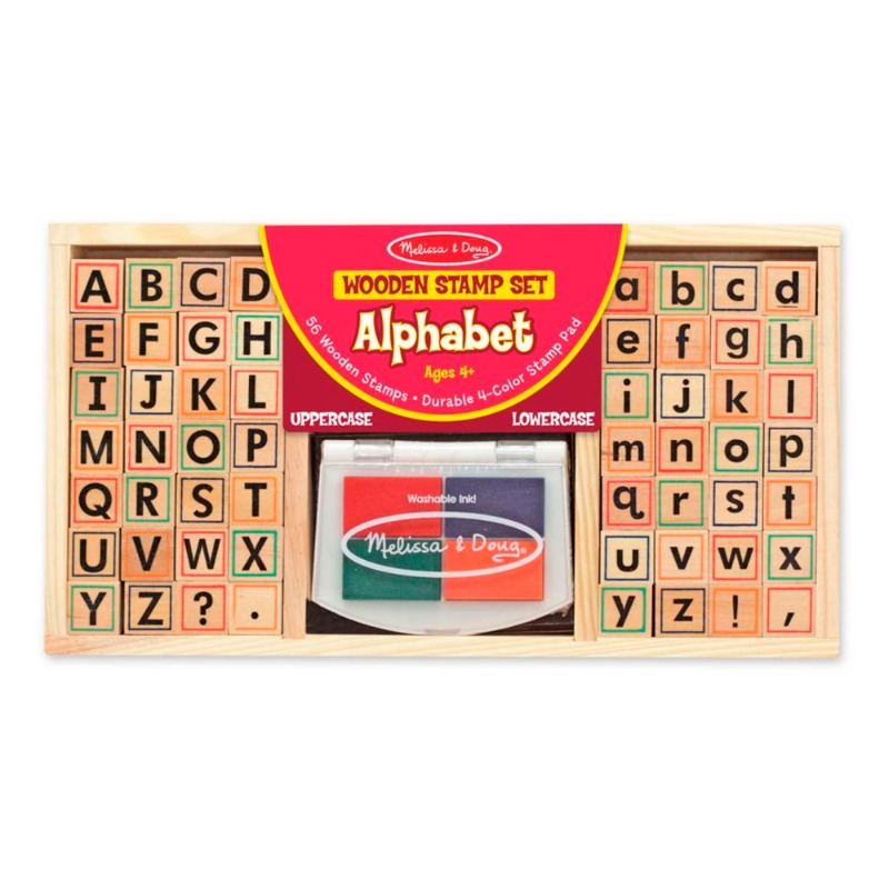 Melissa and Doug Alphabet Stamp Set