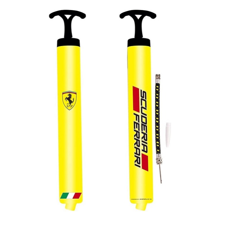 Ferrari 8 manual inflation pump- Yellow