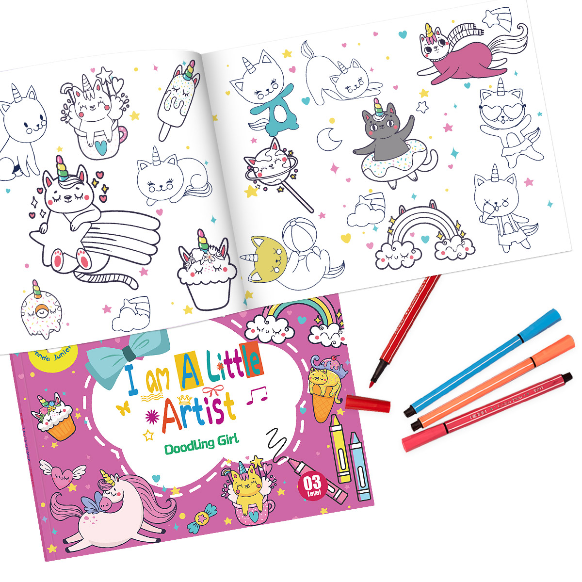 Coloring Book - I Am A Little Artist