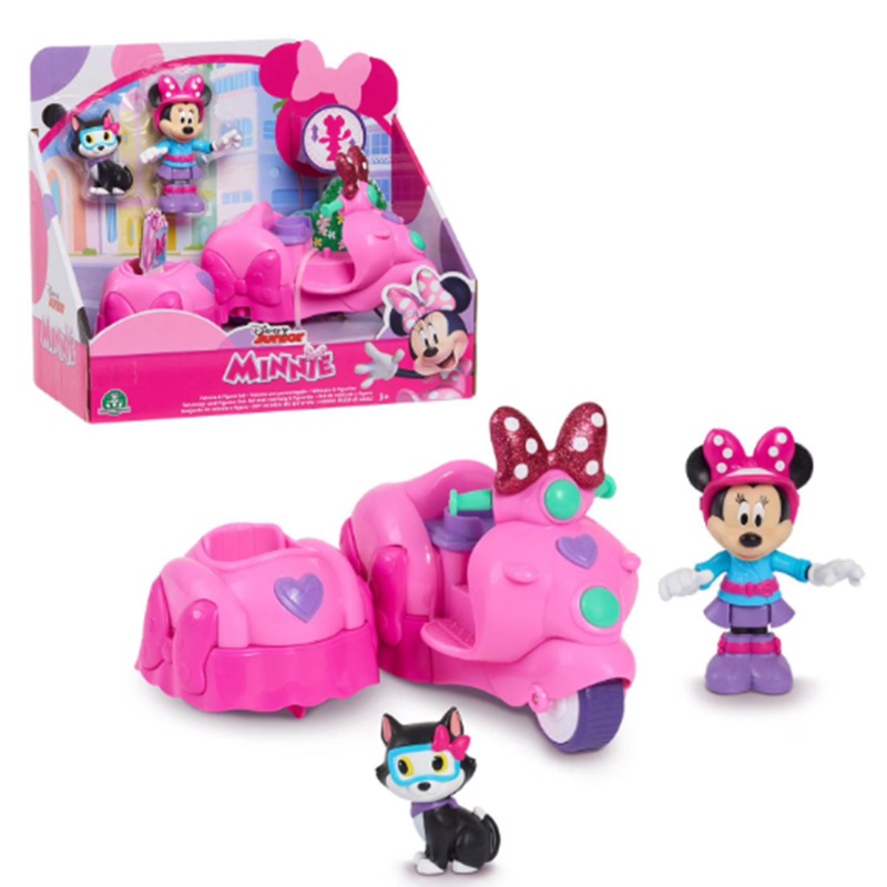 Dabdoob Disney Junior Minnie Mouse Scooter with Minnie Mouse and