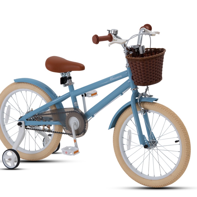 Royal Baby Macaron 18 Inch Kids Bike - Blue