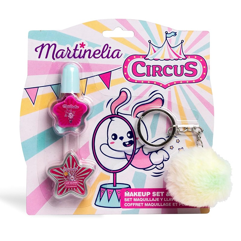Martinelia Circus Makeup and Keychain Set
