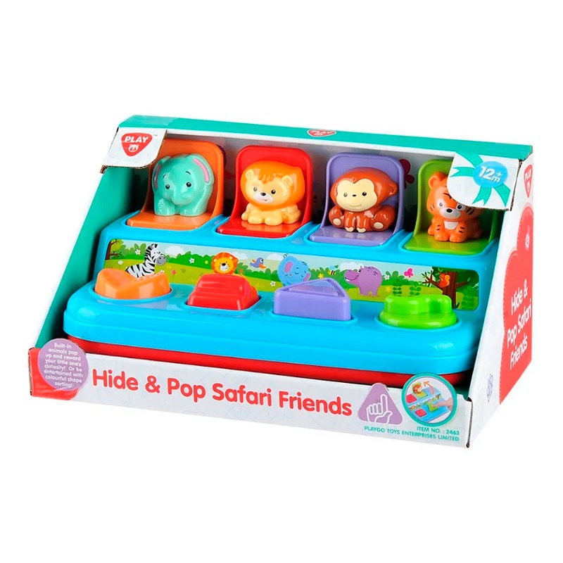 Play Go Hide And Pop Safari Friends