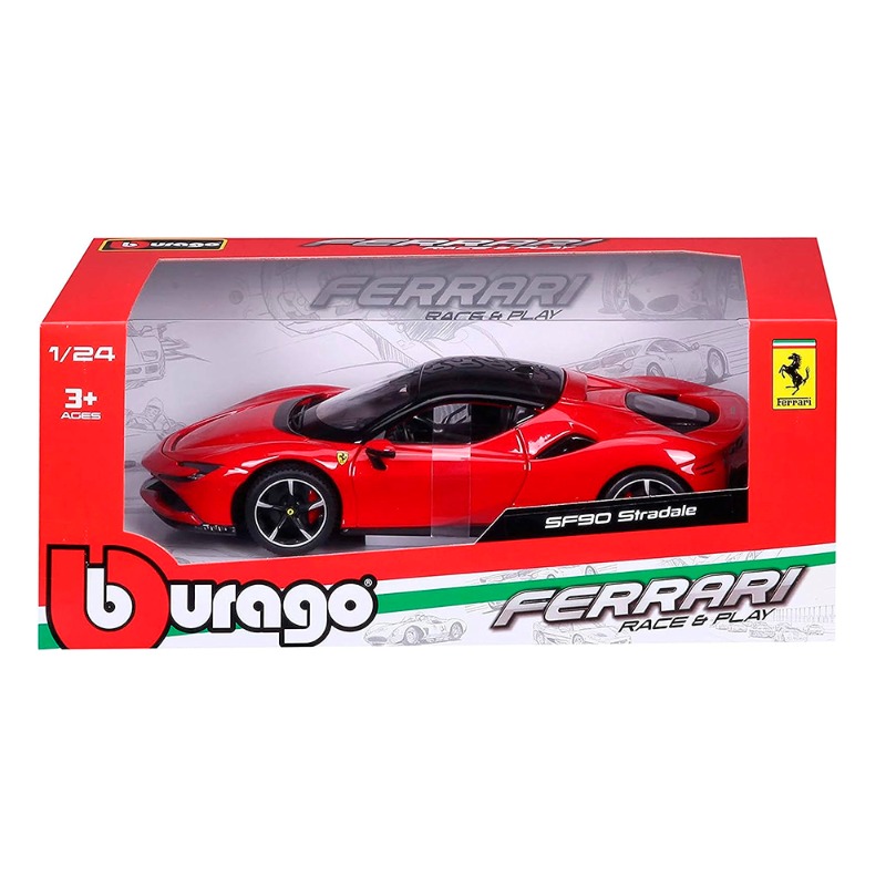 Bburago Ferrari SF90 Stradale - Red