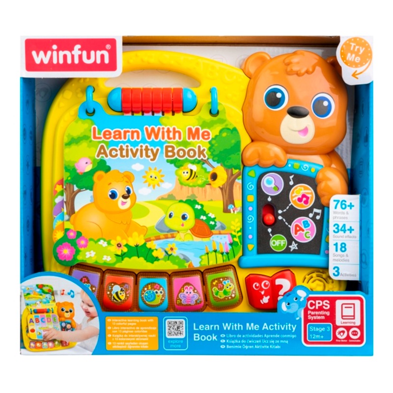 Winfun Learn With Me Activity Book
