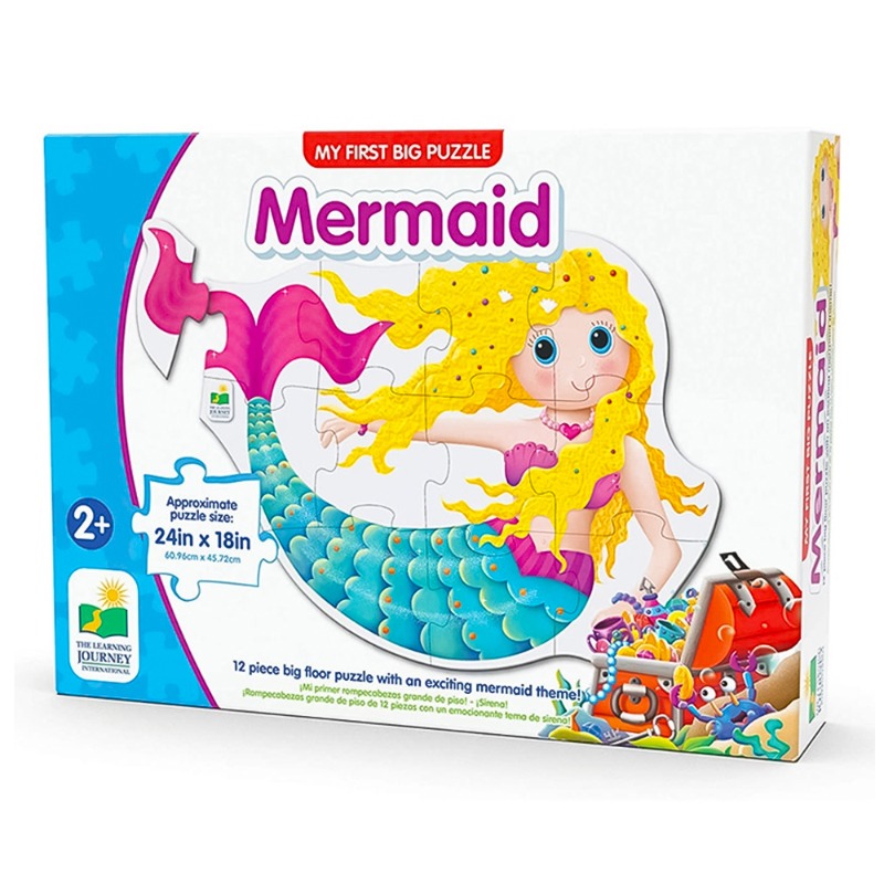 The Learning Journey My Big First Puzzle Mermaid - 12 Pcs