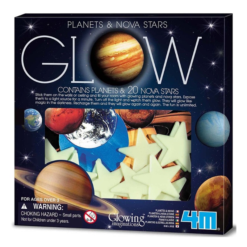 4M Glow In the Planets And Nova Stars