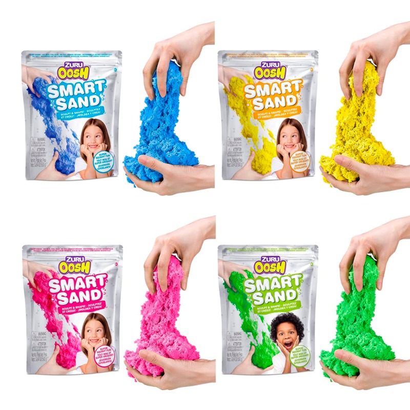 Zuru Oosh Smart Sand 500 Gm - Multiple Colors