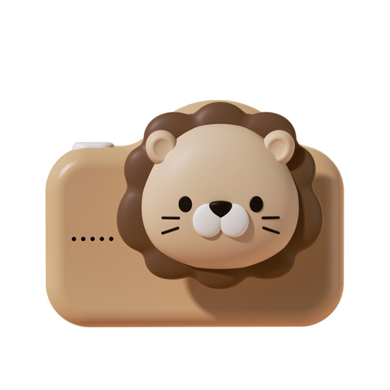 Gizzy A1 Children's dual mini camera - Brown Loon