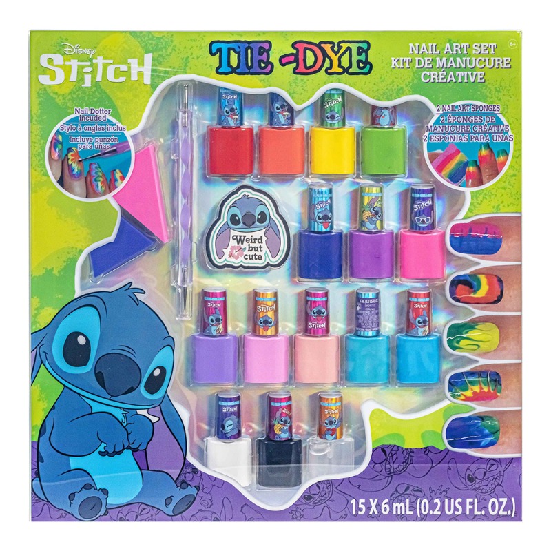 Disney stitch 15 Pack Nail Polish Set With Nail Accessories