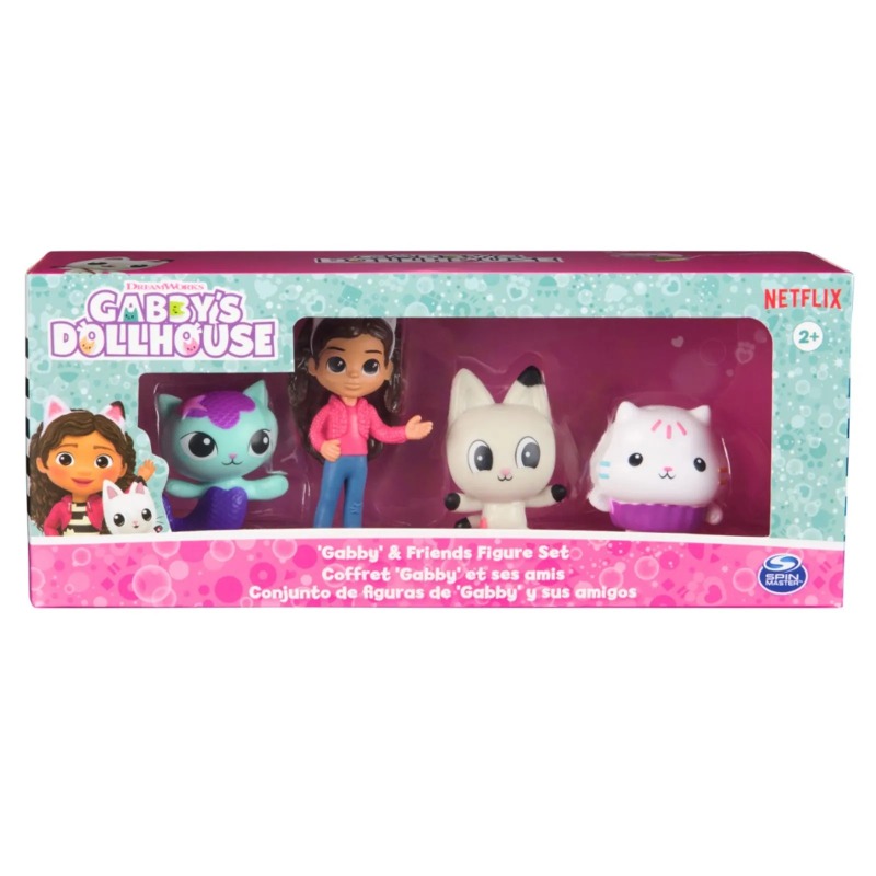 Gabby's Dollhouse Gabby And Friends Figure Set
