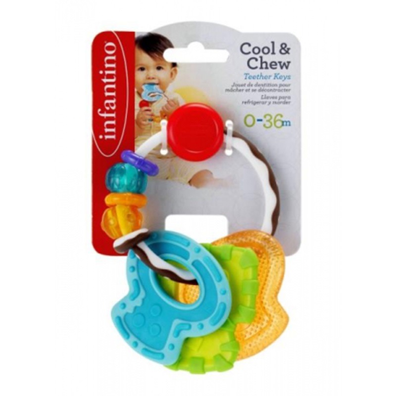 Infantino Cool And Chew Teether Keys