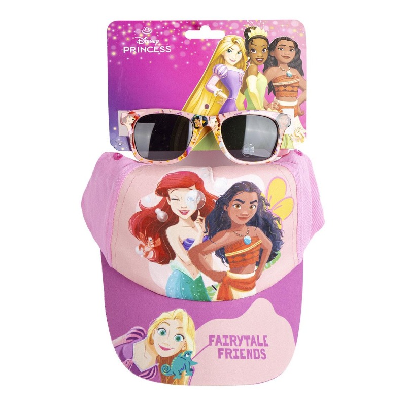 Disney Princess Sunglasses Set Cap For Kids