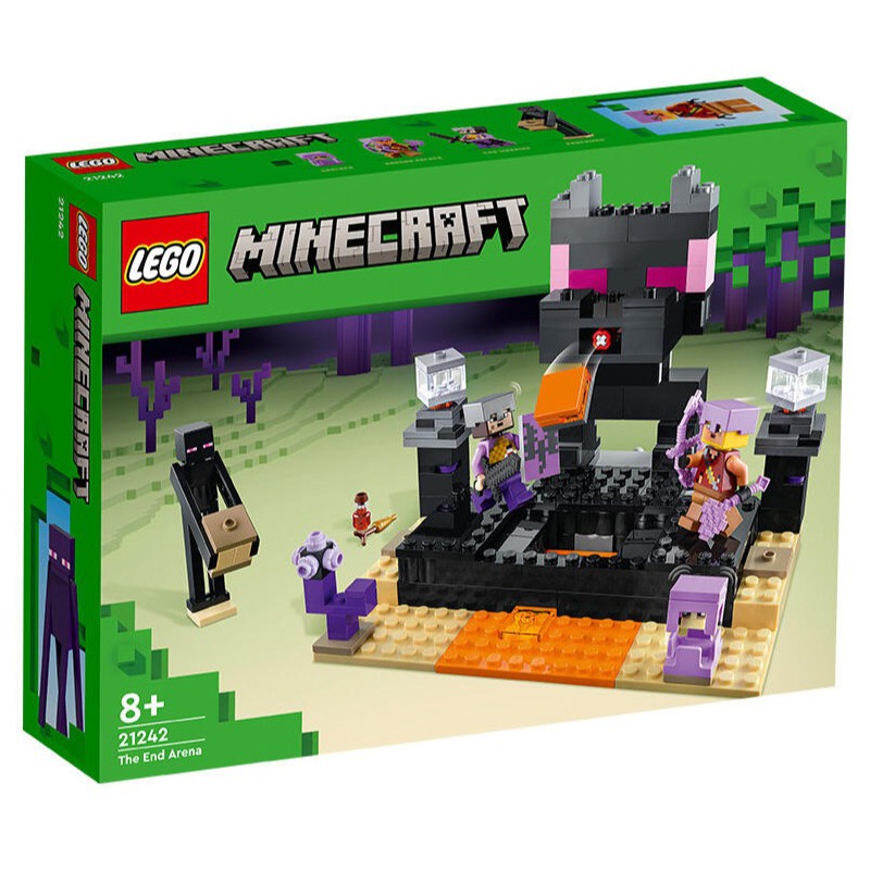 LEGO Minecraft The End Arena Building Toy Set - 252 Pcs