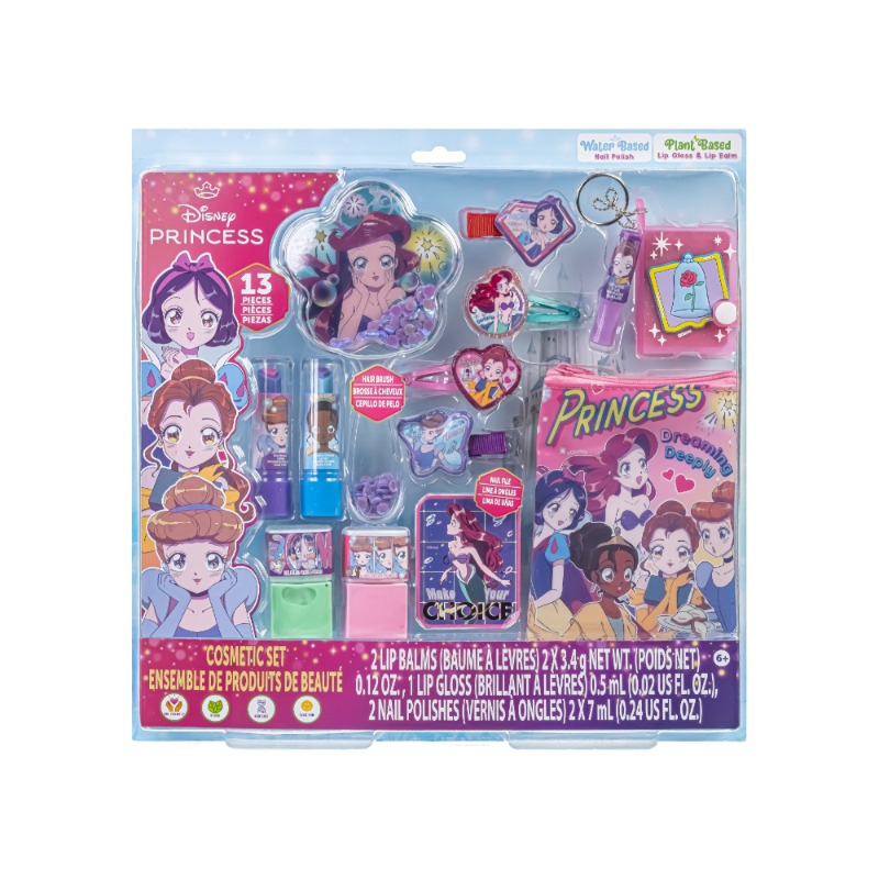 Disney Cosmetic Set For Kids - 13 Pcs