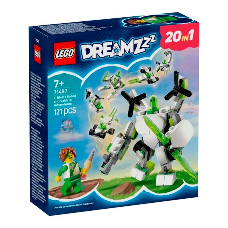 Lego Dreamzzz Z-Blob’S Robot And Vehicle Adventures Mech Toys 71487
