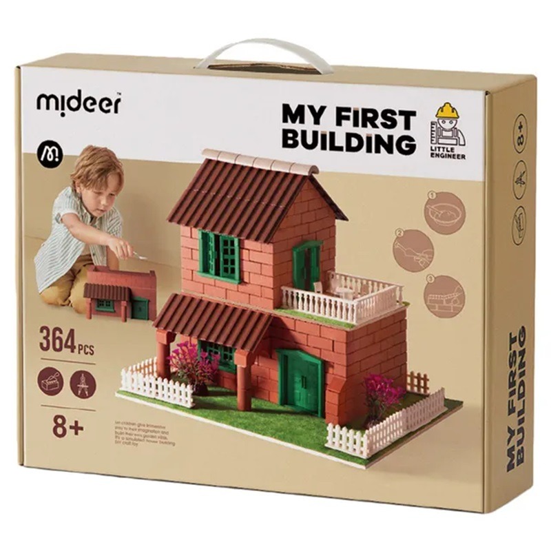 Mideer My First Cottage Building Set - 364 pcs