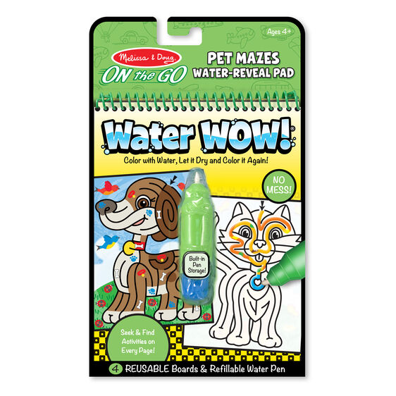 Melissa and Doug Water Wow - Pet Mazes