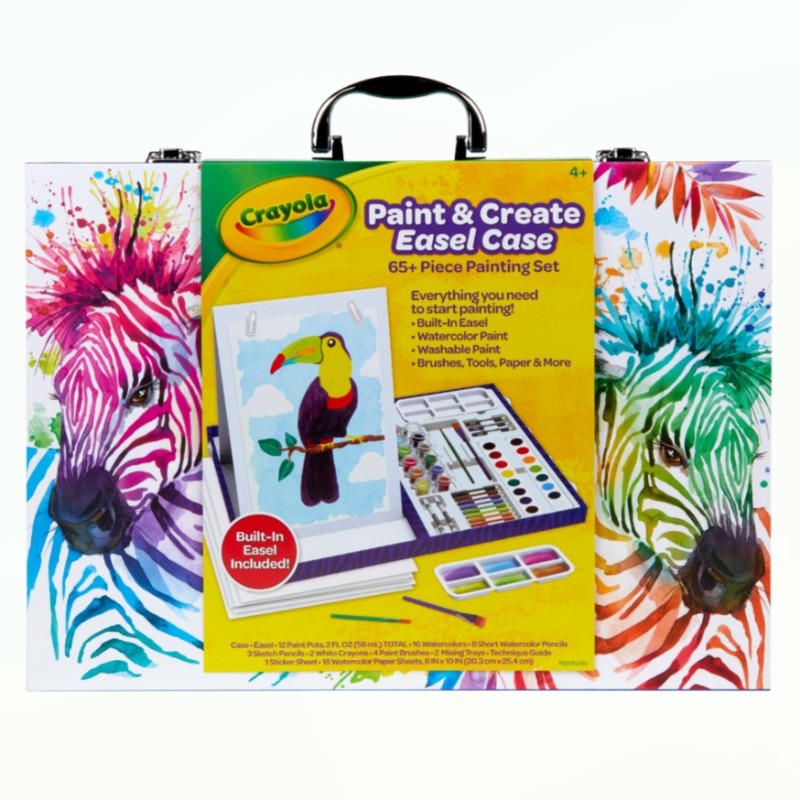 Crayola Easel Art Case 65 Pieces