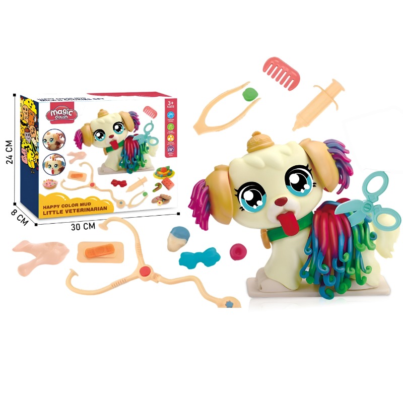 Magic Dough Cute Dog Veterinary Set