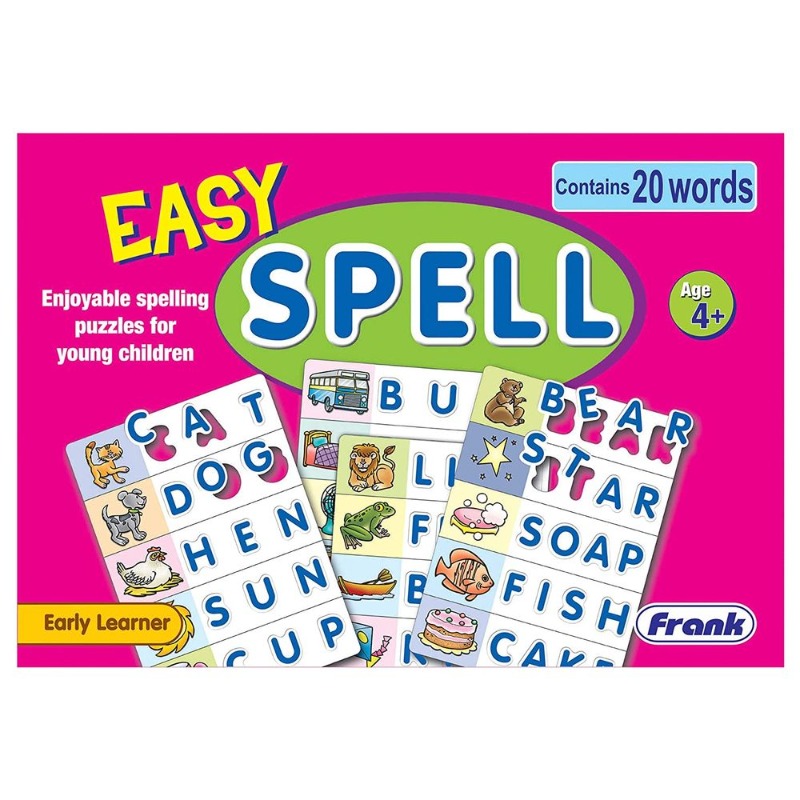 Frank Easy Spell Puzzle - 20 Words