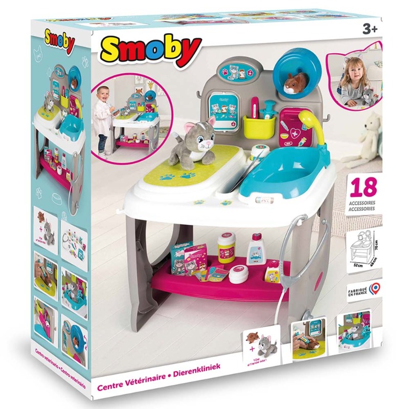 Smoby Veterinary Centre Kit 18 Pcs