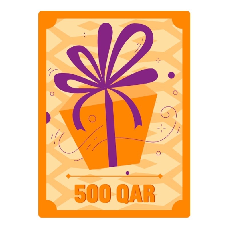 كوبون هدية رقمية 500 ر. ق