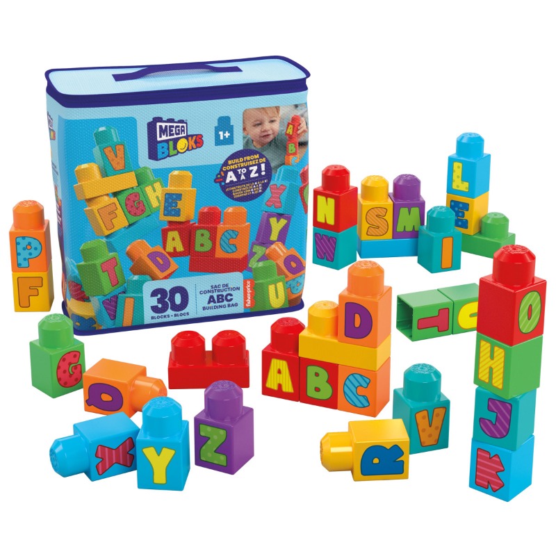 MEGA BLOKS First Builders ABC Building Bag