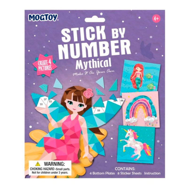 Mogtoy Stick By Number Mythical