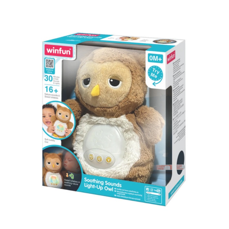 Winfun Soothing Sounds Light-Up Owl