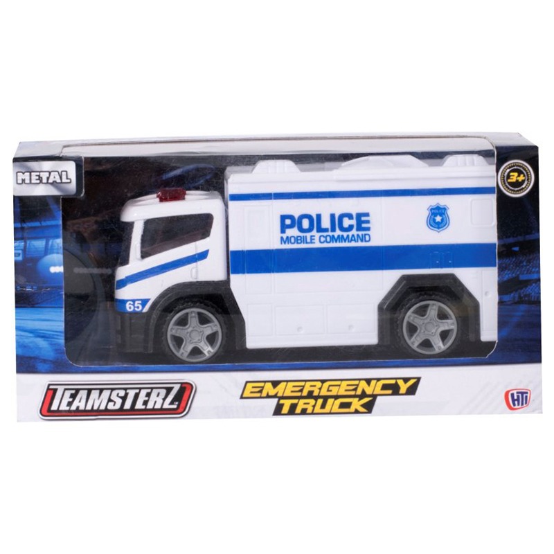 Teamsterz 4 Die-Cast Emergency Trucks Multishapes