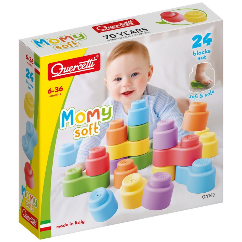 Quercetti Momy Soft - 24pcs