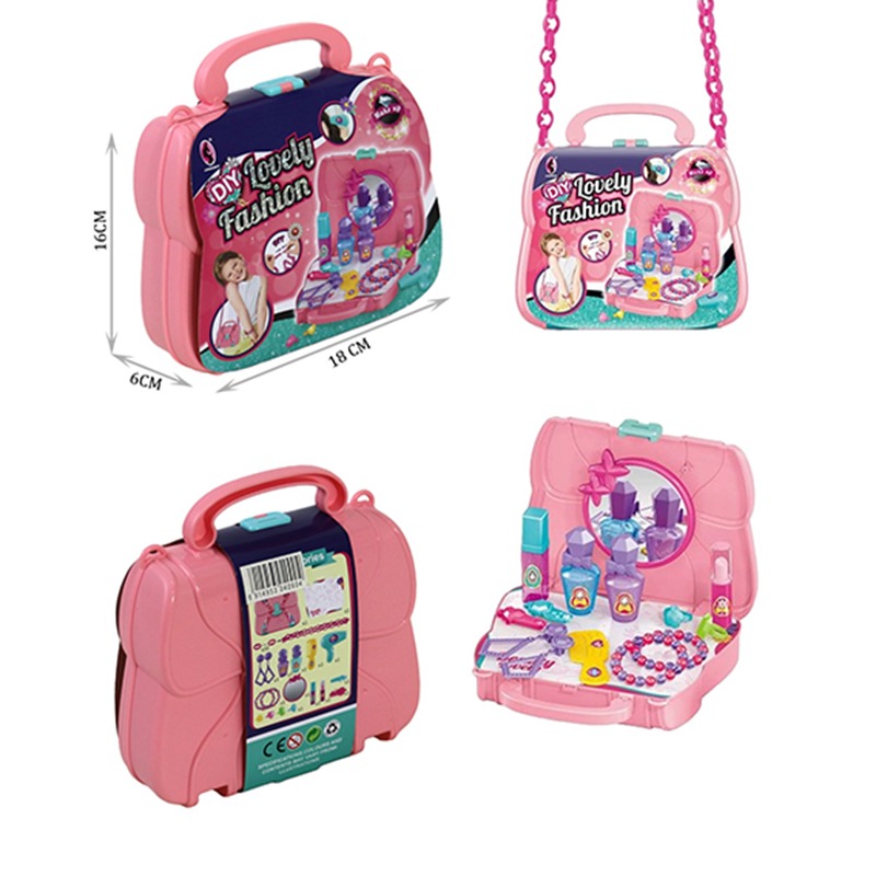 Diy Pretend Makeup Set Bag