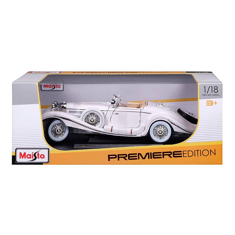 Maisto 1936 Mercedes Benz 500K Type Special Roadster
