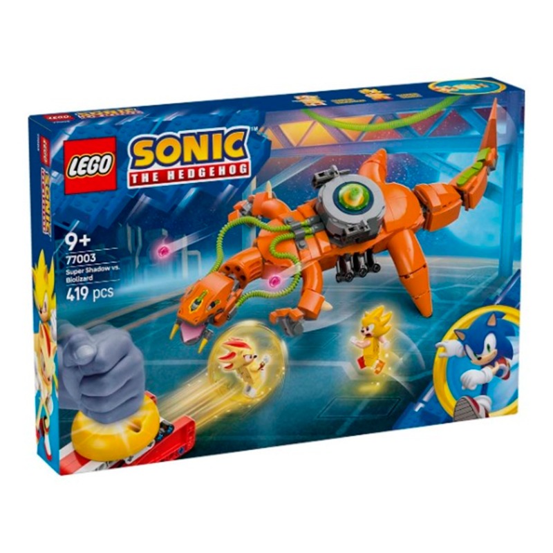Lego Sonic The Hedgehog Super Shadow Vs Biolizard Gamer Gift Toy 77003