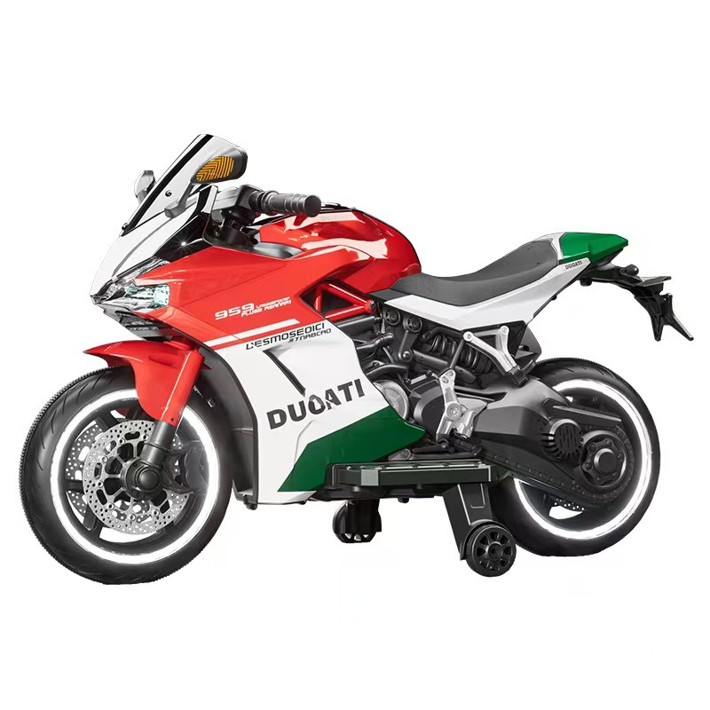 First Drive Ducati 12V Battery Leather Seat Foam Wheel