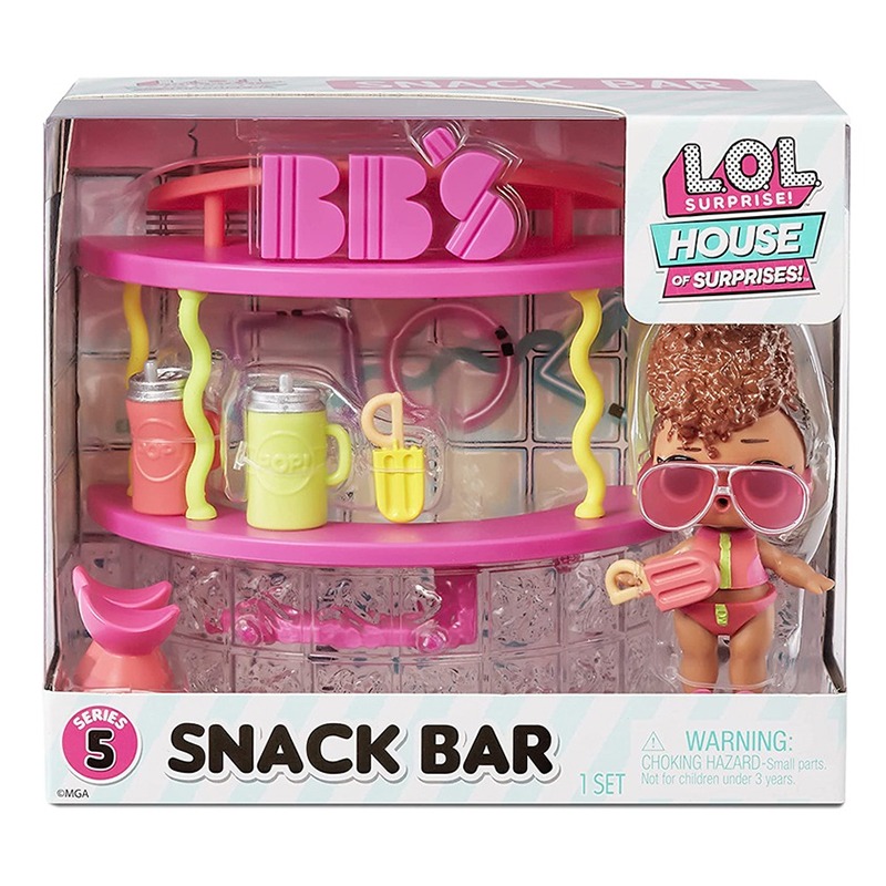 L. O. L. Surprise Furniture Playset With Doll - Snack Bar