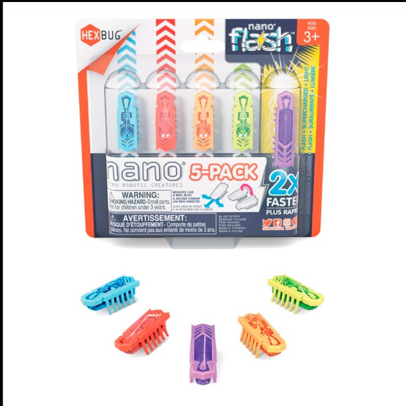 Hexbug Nano Flash - 5 Pcs
